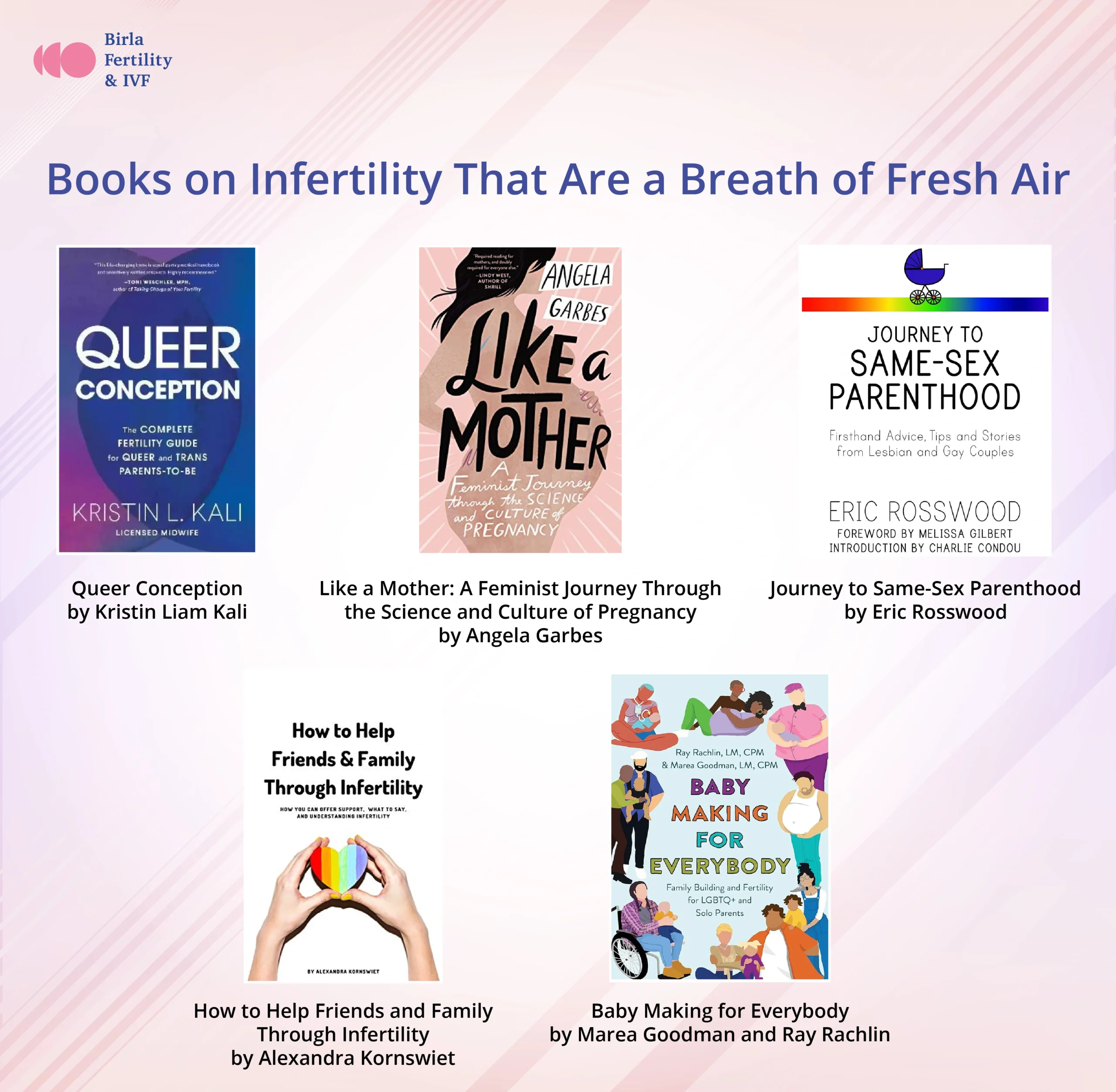 books on infertility that are a breath of fresh air