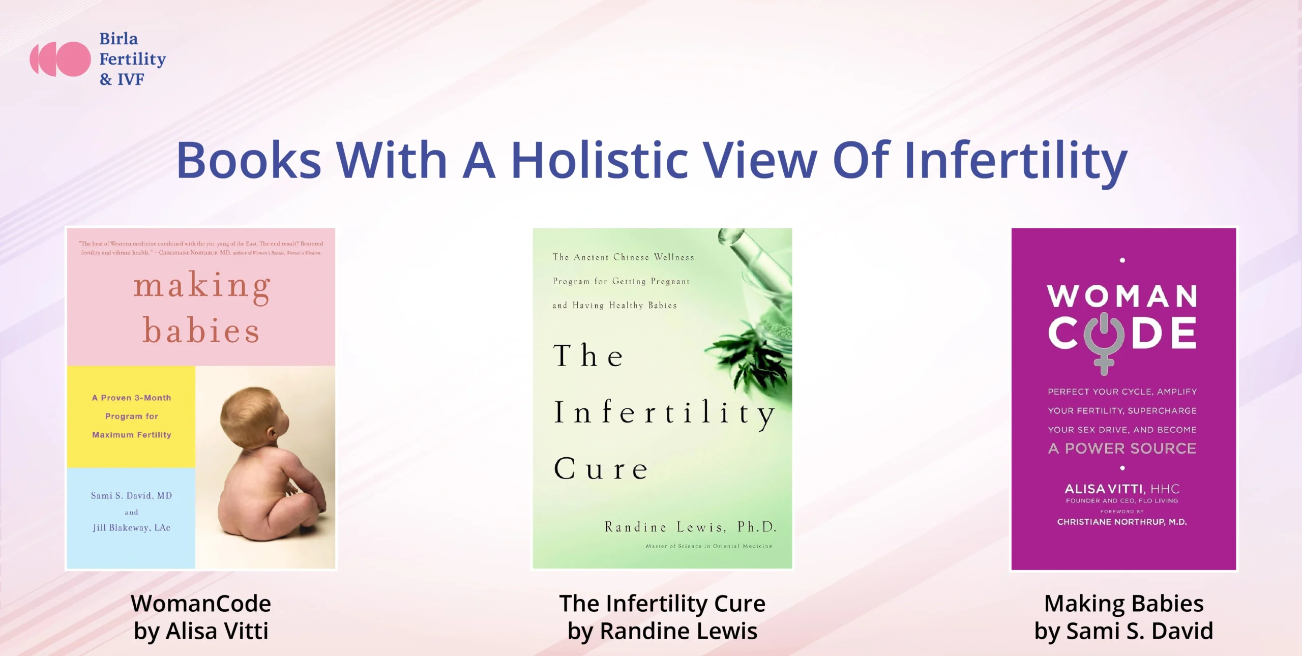 books with a holistic view of infertility