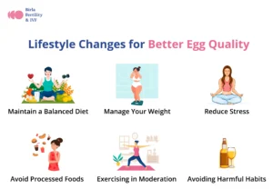 Lifestyle Changes for Better Egg Quality